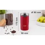 Bosch TSM6A014R Kaffeemühle 180 Watt rot