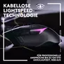 Logitech G502 X Plus LIGHTSYNC RGB Kabellose Gaming Maus Schwarz
