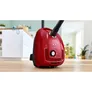 Bosch BGD38RD1H Serie 4 Bodenstaubsauger mit Beutel rot