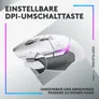 Logitech G502 X Plus LIGHTSYNC RGB Kabellose Gaming Maus Weiß