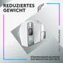 Logitech G502 X Plus LIGHTSYNC RGB Kabellose Gaming Maus Weiß