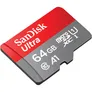 SanDisk Ultra 64 GB microSDXC Speicherkarte Kit (2022) bis 140 MB/s, C10, U1, A1