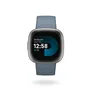 Fitbit Versa 4 Fitness-Smartwatch Blaugrau/Platin