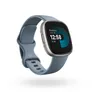Fitbit Versa 4 Fitness-Smartwatch Blaugrau/Platin