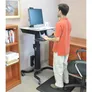 Ergotron WorkFit-C Single LD mobiler Steh-Sitz Arbeitsplatz (24-215-085)