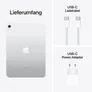 Apple iPad 10,9" 10th Generation Wi-Fi 64 GB Silber MPQ03FD/A