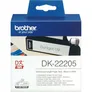  Brother DK-22205 Endlosetiketten – schwarz auf weiß, 62 mm x 30,48 m