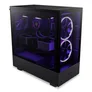 NZXT H5 Elite Midi Tower ATX Gehäuse schwarz mit Sichtfenster und RGB, Glasfront
