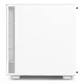 NZXT H5 Elite Midi Tower ATX Gehäuse weiss mit Sichtfenster und RGB, Glasfront