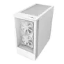 NZXT H5 Elite Midi Tower ATX Gehäuse weiss mit Sichtfenster und RGB, Glasfront