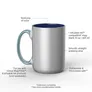 Cricut Keramikbecher-Rohling  - 425 ml (miami)