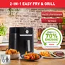 Tefal EY5018 easy fry & grill Heißluft-Fritteuse XL Classic schwarz