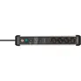 Brennenstuhl Premium-Protect-Line Steckdosenleiste 4-fach 3m grau/schwarz