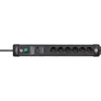 Brennenstuhl Premium-Line Steckdosenleiste 6-fach 3m schwarz