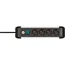 Brennenstuhl Premium-Alu-Line Steckdosenleiste 4-fach 1,8m silber/schwarz