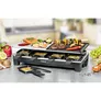 Rommelsbacher RCS 1350 Raclette-Grill Aluminium-Gehäuse 8er Wechselplatten