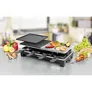 Rommelsbacher RCS 1350 Raclette-Grill Aluminium-Gehäuse 8er Wechselplatten