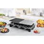 Rommelsbacher RCS 1350 Raclette-Grill Aluminium-Gehäuse 8er Wechselplatten