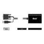 Club 3D VGA- und USB-Typ-A auf HDMI-Adapter mit Pigtail St./B. 0,6m 28AWG