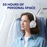 soundcore by Anker Space Q45 Wireless Over-Ear Kopfhörer, weiß