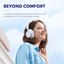 soundcore by Anker Space Q45 Wireless Over-Ear Kopfhörer, weiß