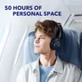 soundcore by Anker Space Q45 Wireless Over-Ear Kopfhörer, blau
