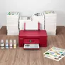 Canon PIXMA G3572 Multifunktionsdrucker Scanner Kopierer USB WLAN rot