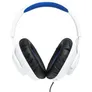 JBL Quantum 100P Over-Ear-Gaming-Headset, Weiß/Blau