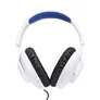 JBL Quantum 100P Over-Ear-Gaming-Headset, Weiß/Blau