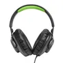 JBL Quantum 100X Over-Ear-Gaming-Headset, Schwarz/Grün