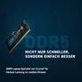 16GB (1x16GB) Crucial DDR5-5600 CL 46 SO-DIMM RAM Notebook Speicher