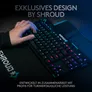 Logitech Pro X Shroud Linear Kabelgebundene Gaming Tastatur