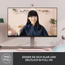 Logitech Brio 300 Full HD USB-C Webcam, Rosé
