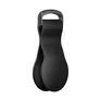 Nomad Airtag Leather Loop 90 degrees Black