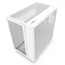 NZXT H9 Flow White Midi Tower ATX Gaming Gehäuse weiß mit Glasfenster