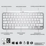 Logitech MX Keys Mini Kabellose Tastatur Grey