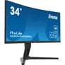 iiyama ProLite XCB3494WQSN-B5 86,4cm (34") UWQHD VA Curved Monitor HDMI/DP/USB-C