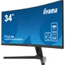 iiyama ProLite XCB3494WQSN-B5 86,4cm (34") UWQHD VA Curved Monitor HDMI/DP/USB-C