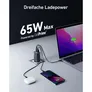 Anker 735 Ladegerät GaNPrime 65W USB-A USB-C schwarz