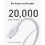 Anker 541 Eco-friendly Bio-TPU-Kabel USB-C zu Lightning 1,8m weiß