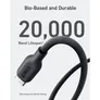 Anker 543 Eco-friendly Bio-TPU-Kabel USB-C zu USB-C 1,8m schwarz