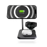 Zens Aluminium Series 4 in 1 Magnetic Wireless Charger + Watch 1x 18W Qi schwarz