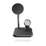 Zens Aluminium Series 4 in 1 Magnetic Wireless Charger + Watch 1x 18W Qi schwarz