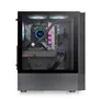 Thermaltake View 200 TG ARGB Mid Tower ATX Gehäuse Sichtfenster schwarz