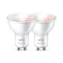 WiZ 50W GU10 Spot Tunable White & Color Doppelpack