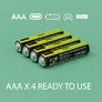 Verico Loop Energy 4-Pack Micro AAA Li-Ion USB-C 600 mAh