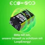 Verico Loop Energy 2-Pack 9V Block-Akku Li-Ion 500 mAh