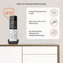 Gigaset Comfort 500HX Duo - Schnurlostelefon - Rufnummernanzeige, DECT silber