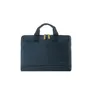 Tucano Smilza, schlanke Laptoptasche aus Nylon für 13/14 Zoll, dunkelblau