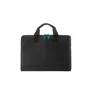 Tucano Smilza, schlanke Laptoptasche aus Nylon für 13/14 Zoll, schwarz
